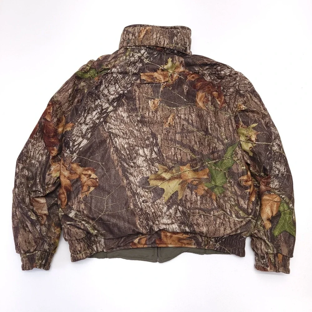 WOOLRICH MG3 Men's Medium Reversible Camo Hunting Jacket w/hood GUIDE COLLECTION